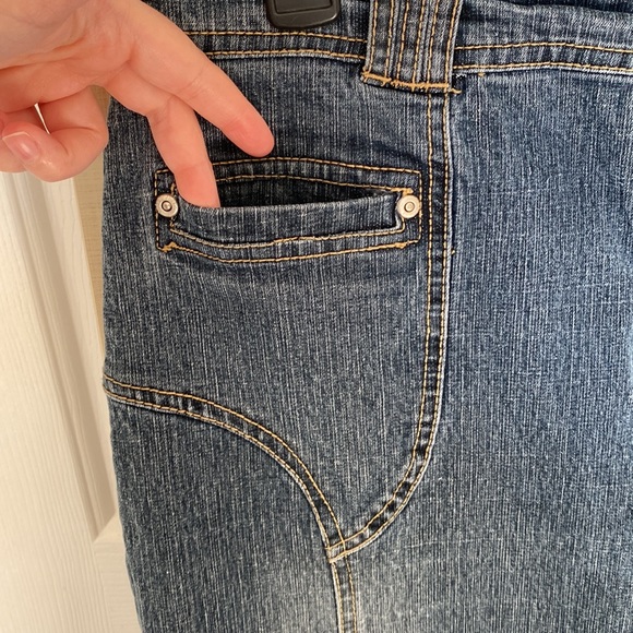 Defuze Jeans Fit & Flare maxi denim skirt - Picture 4 of 5